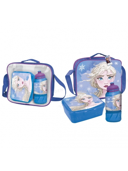 Portamerenda per bambini con accessori Frozen II